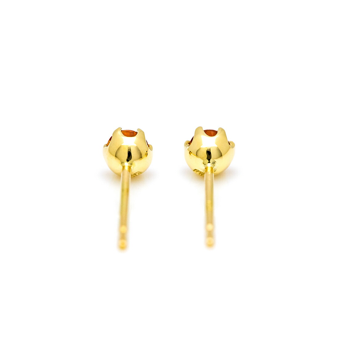 umu -アム- FINE JEWELRY STUIDIOマンダリンガーネット スタッドピアスkk0548_u.jpg