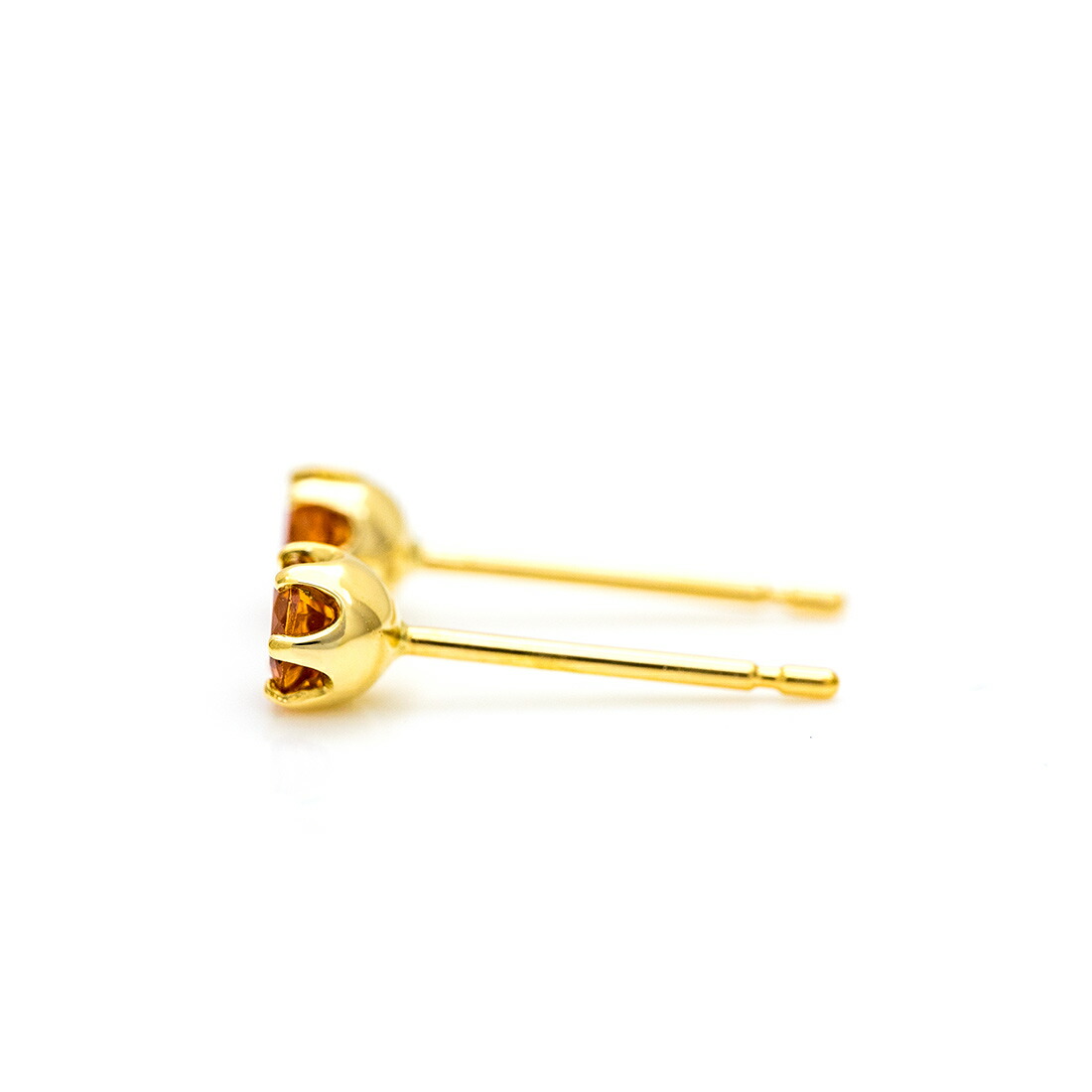 umu -アム- FINE JEWELRY STUIDIOマンダリンガーネット スタッドピアスkk0548_y.jpg