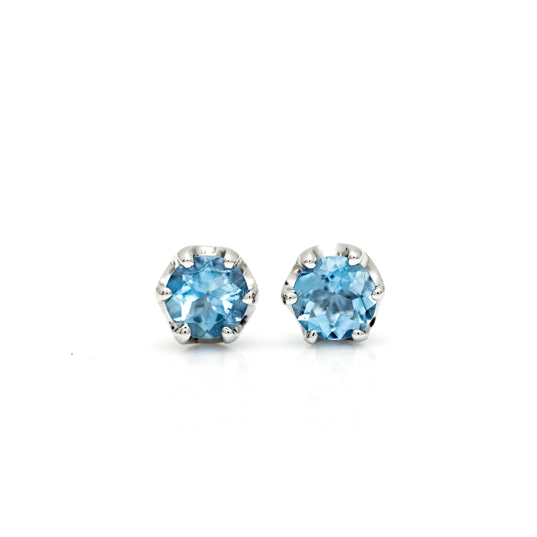 umu -アム- FINE JEWELRY STUIDIOサンタマリアアクアマリン スタッドピアスkk0553_m.jpg