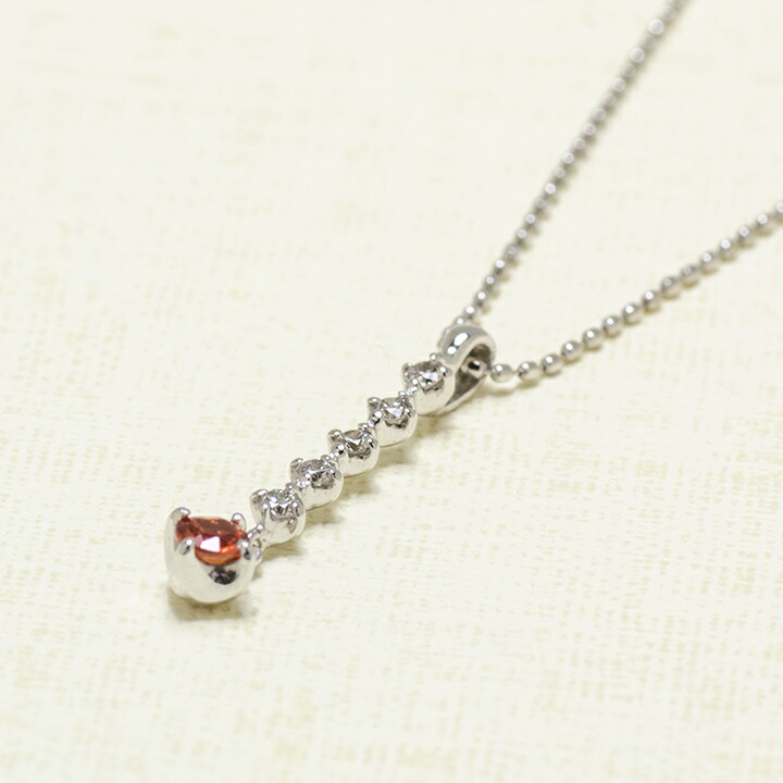 umu -アム- FINE JEWELRY STUIDIOオレンジサファイア ダイヤモンド ペンダントkk0554_kanban2.jpg