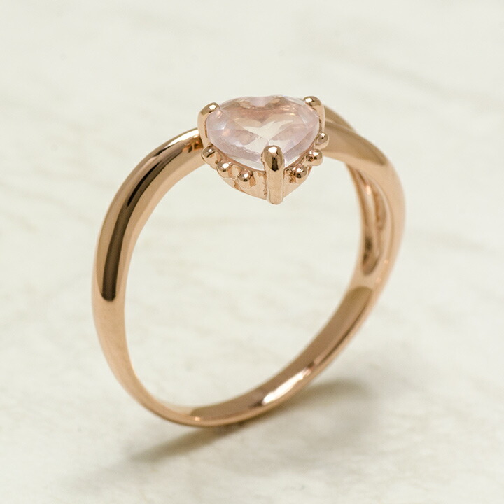 umu -アム- FINE JEWELRY STUIDIOローズクォーツ ハート リングkk0560_kanban2.jpg