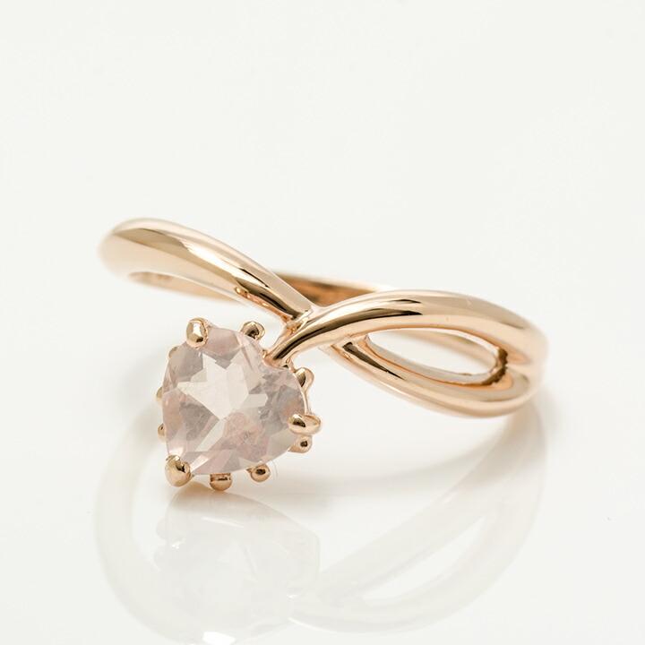umu -アム- FINE JEWELRY STUIDIOローズクォーツ ハート リングkk0560_m.jpg