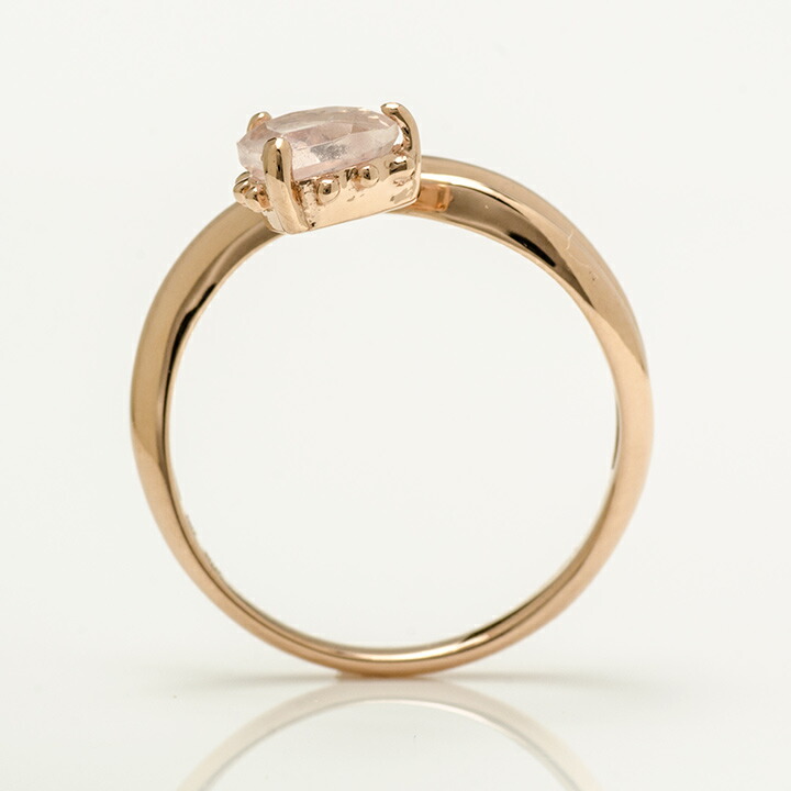 umu -アム- FINE JEWELRY STUIDIOローズクォーツ ハート リングkk0560_s.jpg
