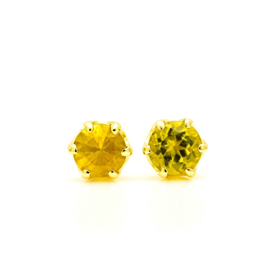 umu -アム- FINE JEWELRY STUIDIOカナリートルマリン スタッドピアスkk0563_m.jpg