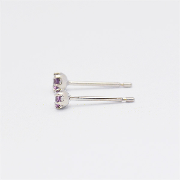 umu -アム- FINE JEWELRY STUIDIOパープルサファイア スタッドピアスimgrc0068785765.jpg