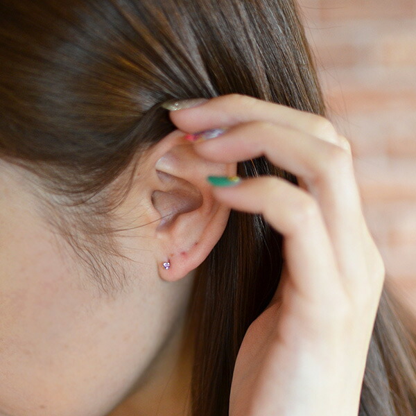 umu -アム- FINE JEWELRY STUIDIOパープルサファイア スタッドピアスimgrc0068785769.jpg