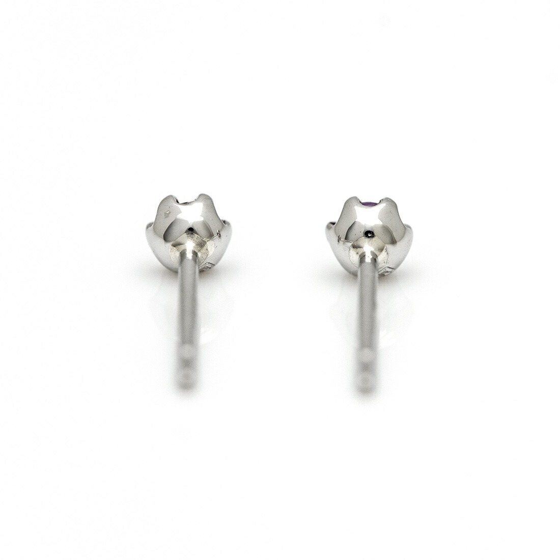 umu -アム- FINE JEWELRY STUIDIOパープルサファイア スタッドピアスkk0564_u.jpg