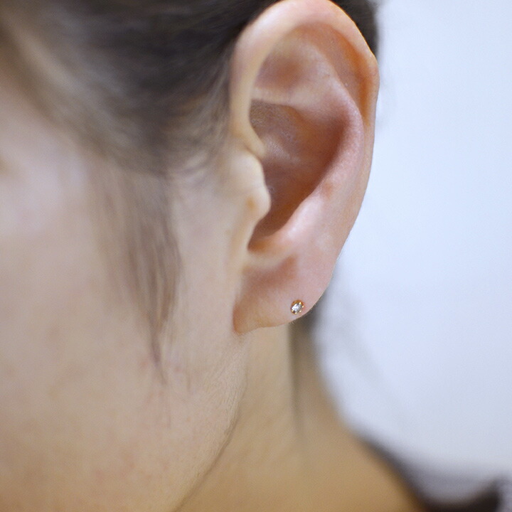 umu -アム- FINE JEWELRY STUIDIOブラウンダイヤモンド スタッドピアスkk0574_i2.jpg