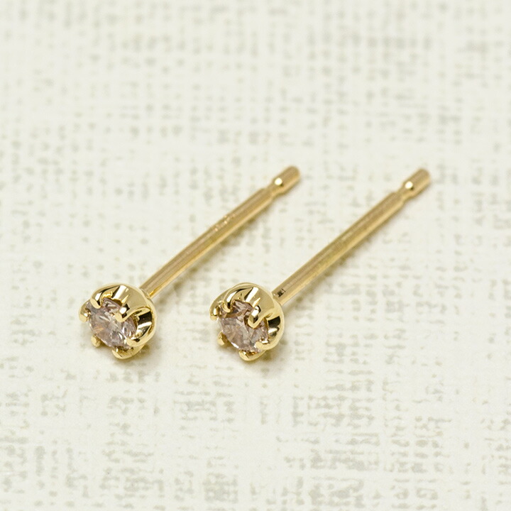 umu -アム- FINE JEWELRY STUIDIOブラウンダイヤモンド スタッドピアスkk0574_kanban2.jpg