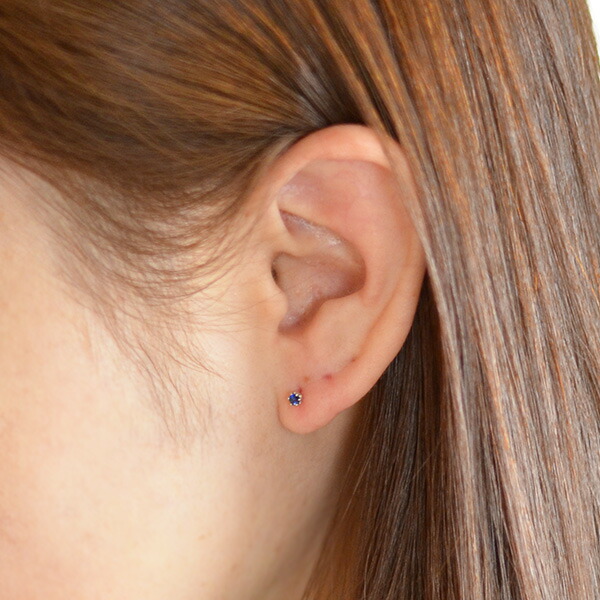 umu -アム- FINE JEWELRY STUIDIOブルーサファイア スタッドピアスimgrc0068786667.jpg