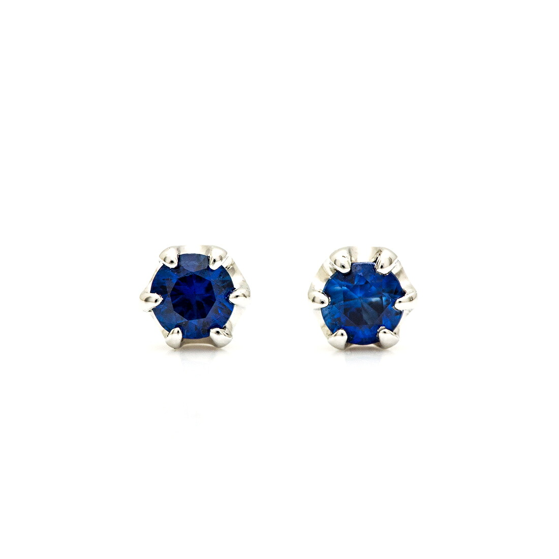 umu -アム- FINE JEWELRY STUIDIOブルーサファイア スタッドピアスkk0575_m.jpg