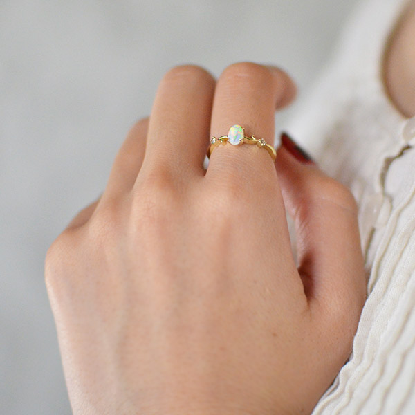 umu -アム- FINE JEWELRY STUIDIOオパール ダイヤモンド リングimgrc0068321553.jpg