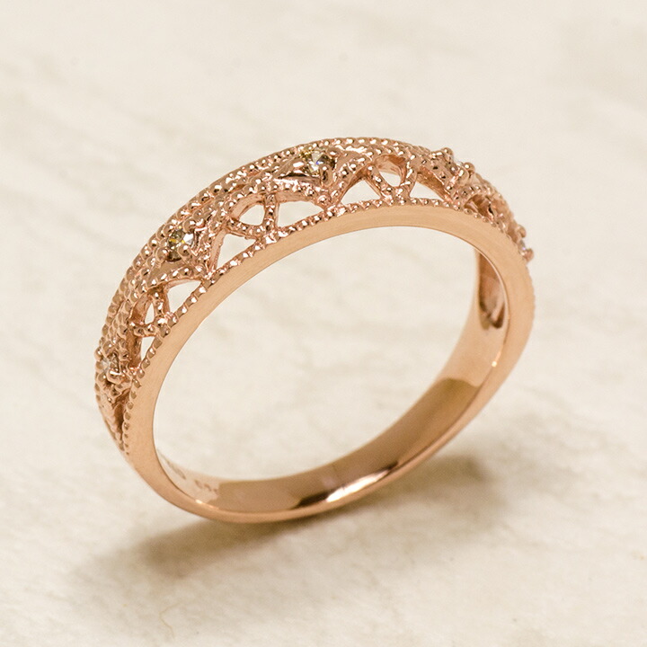 umu -アム- FINE JEWELRY STUIDIOブラウンダイヤモンド リング 「cortile」kk0592_kanban2.jpg