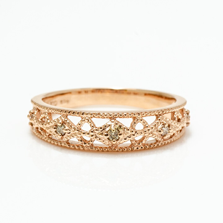 umu -アム- FINE JEWELRY STUIDIOブラウンダイヤモンド リング 「cortile」kk0592_m.jpg