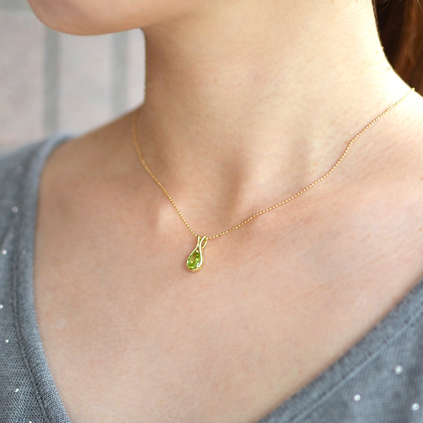 umu -アム- FINE JEWELRY STUIDIOK10 ペリドット ペンダントトップkk0699_i2.jpg