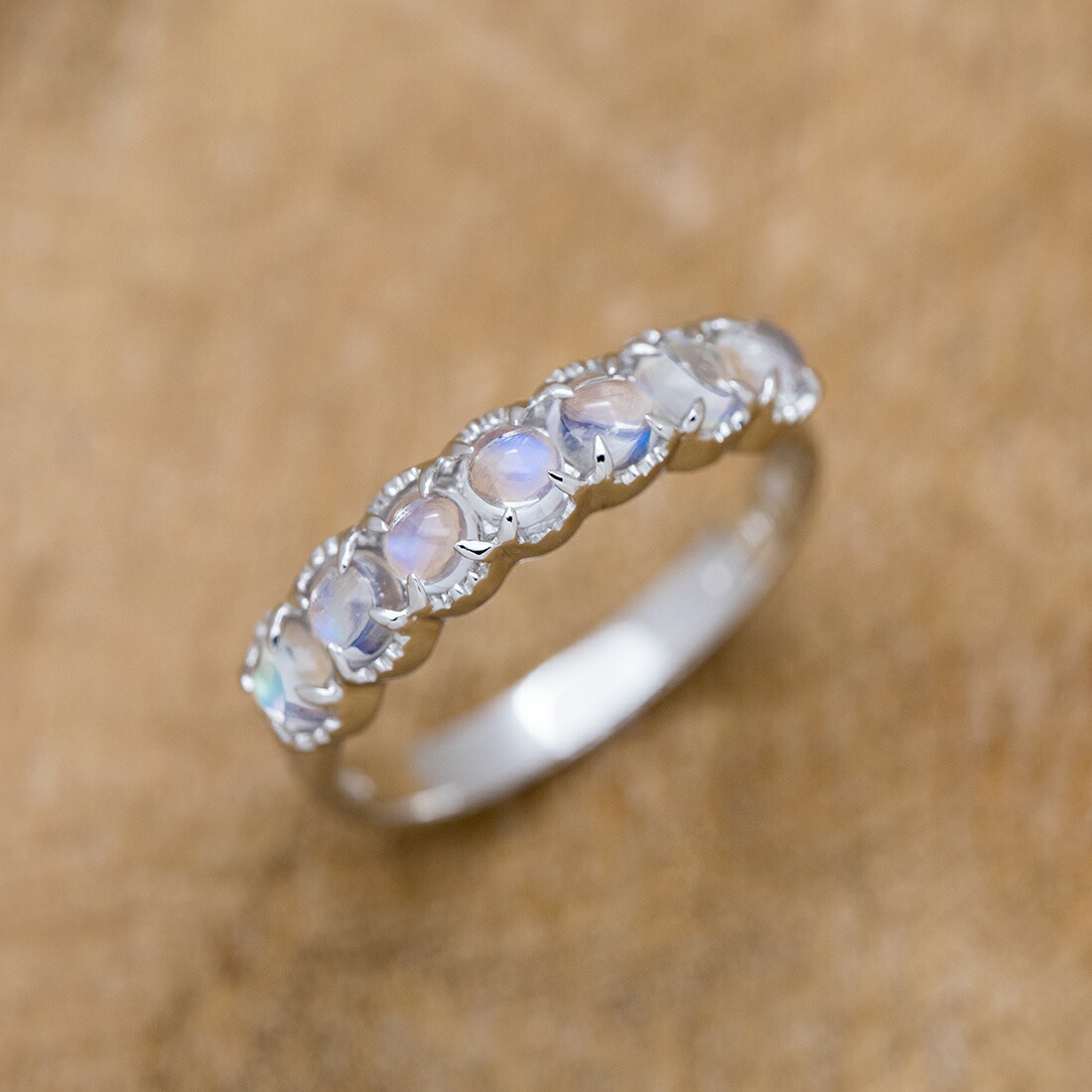 umu -アム- FINE JEWELRY STUIDIOカボション ブルームーンストーン リングkk0719_1.jpg