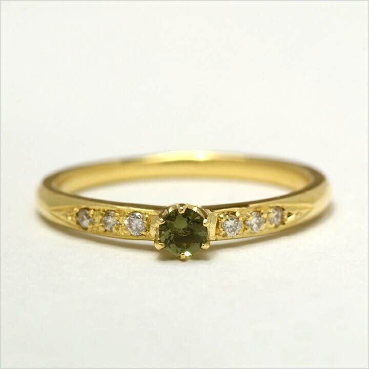 umu -アム- FINE JEWELRY STUIDIOモルダバイト ダイヤモンド リングimgrc0077064907.jpg