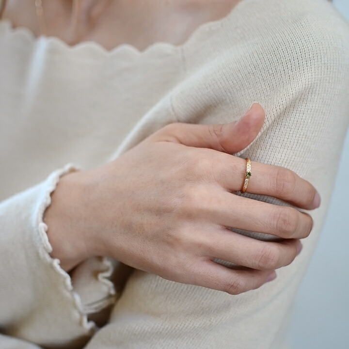 umu -アム- FINE JEWELRY STUIDIOモルダバイト ダイヤモンド リングimgrc0077064919.jpg