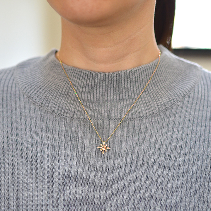 umu -アム- FINE JEWELRY STUIDIOK18 アンダルサイト ダイヤモンド ペンダントトップ 「solare」kk0785_i2.jpg