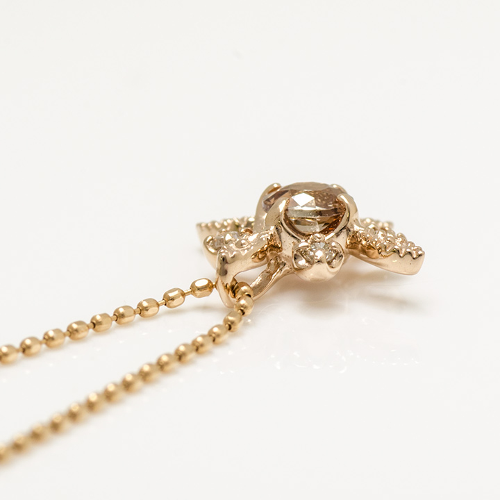 umu -アム- FINE JEWELRY STUIDIOK18 アンダルサイト ダイヤモンド ペンダントトップ 「solare」kk0785_s.jpg