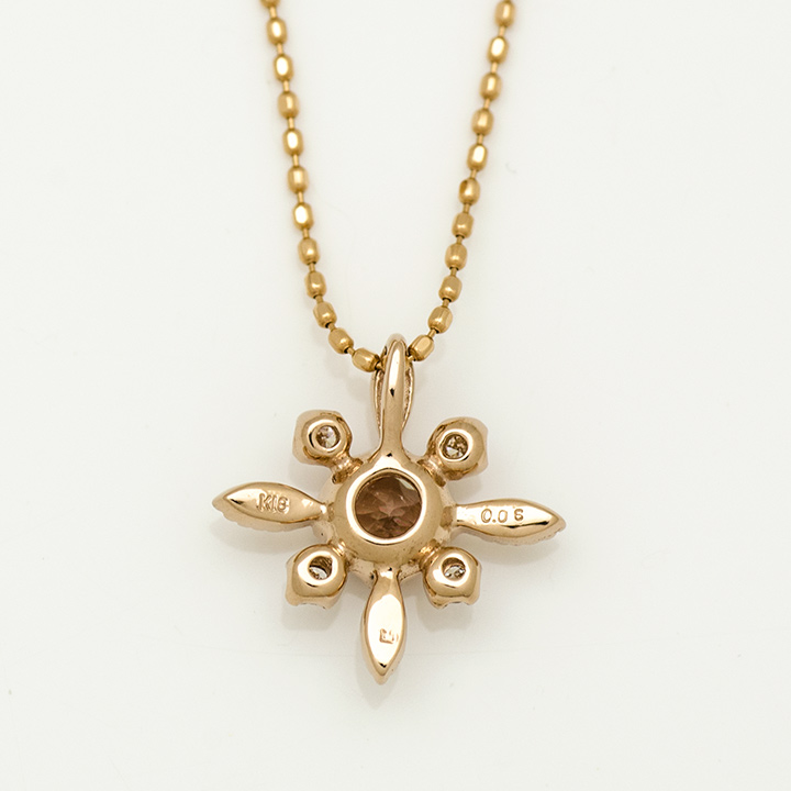 umu -アム- FINE JEWELRY STUIDIOK18 アンダルサイト ダイヤモンド ペンダントトップ 「solare」kk0785_u.jpg