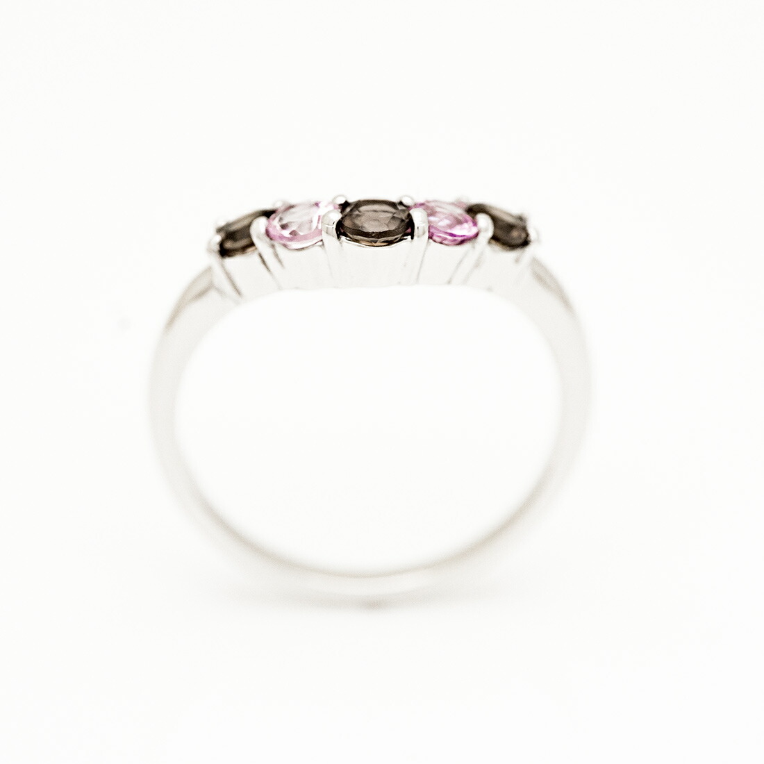 umu -アム- FINE JEWELRY STUIDIOスモーキークォーツ ピンクトパーズ リングkk0792_s.jpg