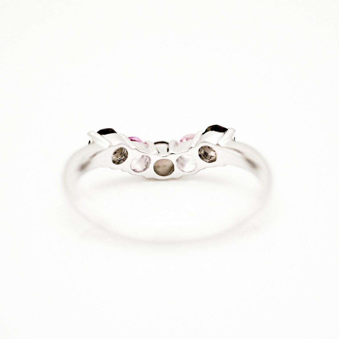 umu -アム- FINE JEWELRY STUIDIOスモーキークォーツ ピンクトパーズ リングkk0792_u.jpg