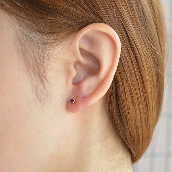 umu -アム- FINE JEWELRY STUIDIOK18 アメシスト ピアスkk0794_i2.jpg