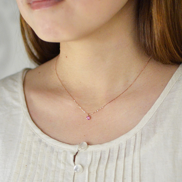 umu -アム- FINE JEWELRY STUIDIOK10 ピンクトルマリン ペンダントkk0798_i2.jpg