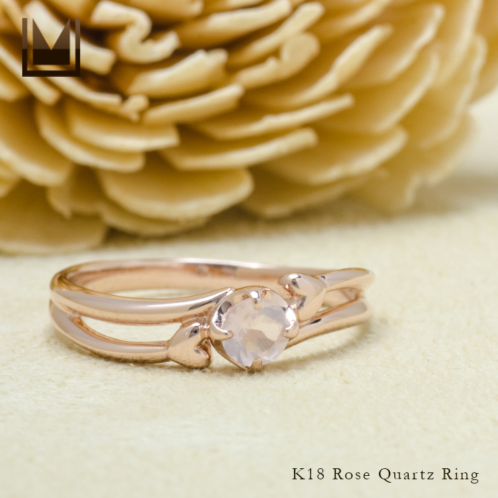 umu -アム- FINE JEWELRY STUIDIOローズクォーツ リングkk0804_1.jpg