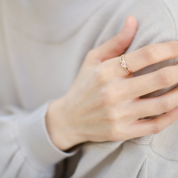 umu -アム- FINE JEWELRY STUIDIOローズクォーツ リングkk0804_i3.jpg