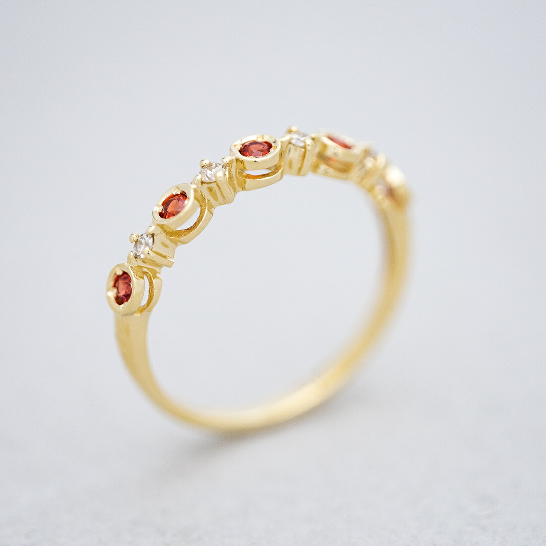 umu -アム- FINE JEWELRY STUIDIOレッドサファイア ダイヤモンド リングkk0815_kanban2.jpg