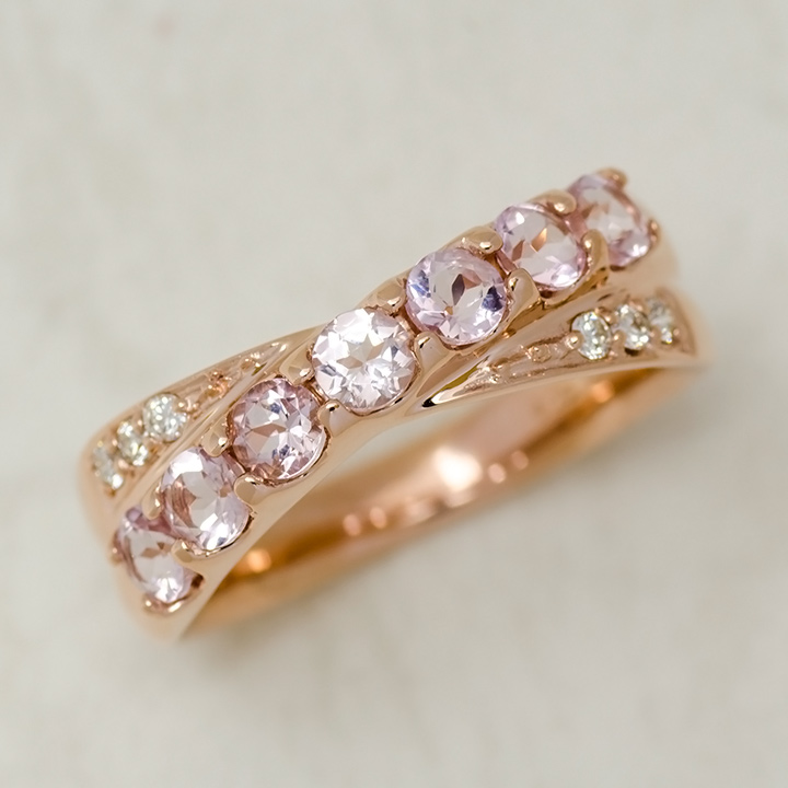 umu -アム- FINE JEWELRY STUIDIOK10 モルガナイト ダイヤモンド リングkk0820_kanban2.jpg