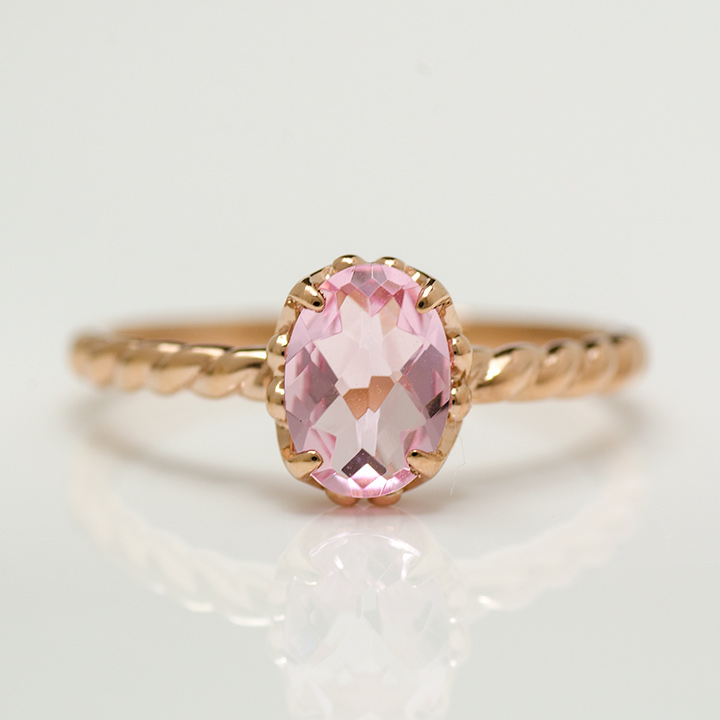 umu -アム- FINE JEWELRY STUIDIOピンククォーツ リング 「fresco」kk0821_m.jpg