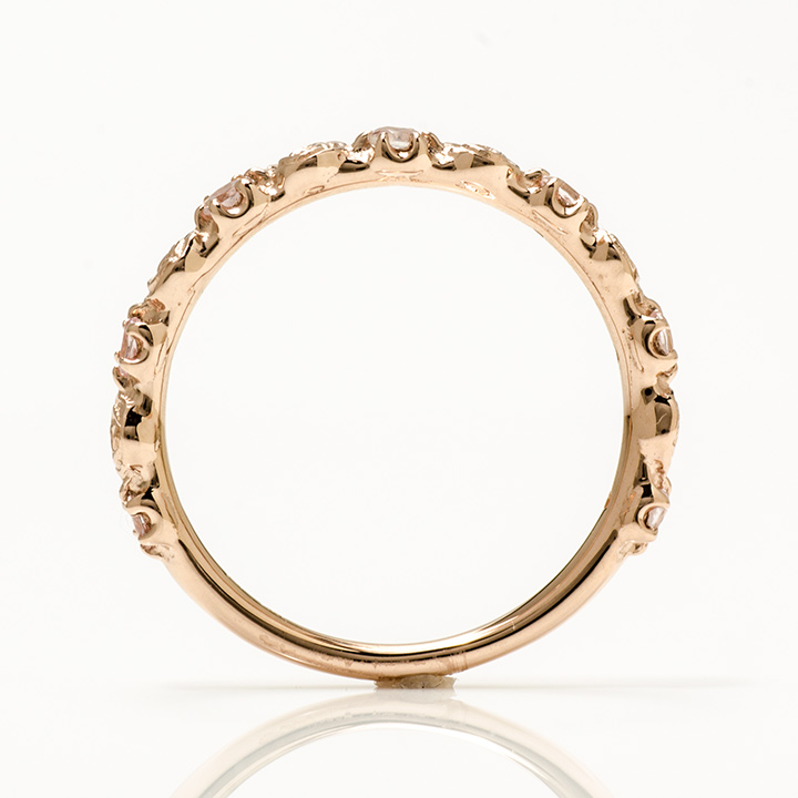 umu -アム- FINE JEWELRY STUIDIOK10 モルガナイト バラモチーフ リング 「rosa」kk0828_s.jpg