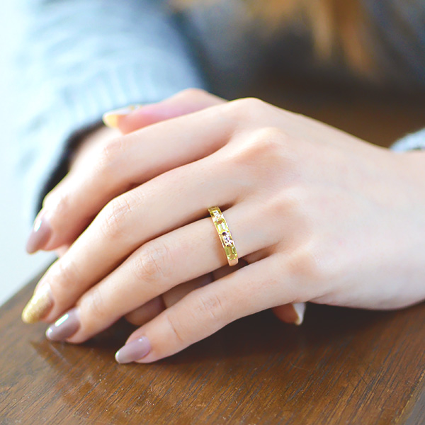 umu -アム- FINE JEWELRY STUIDIOレモンクォーツ ダイヤモンド リング 「lucente」kk0859_i3.jpg