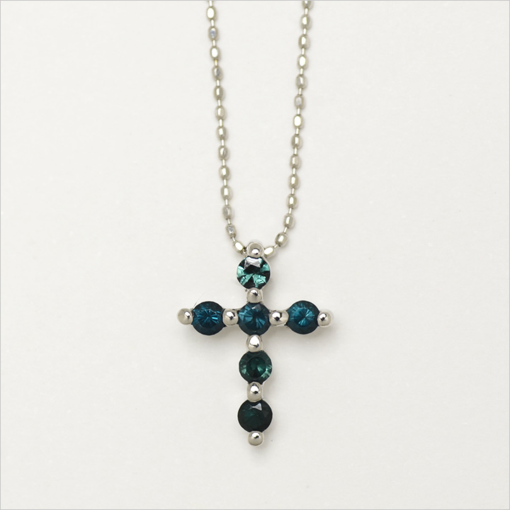 umu -アム- FINE JEWELRY STUIDIOK10 カラーチェンジガーネット クロス ペンダントトップkk0875_m.jpg