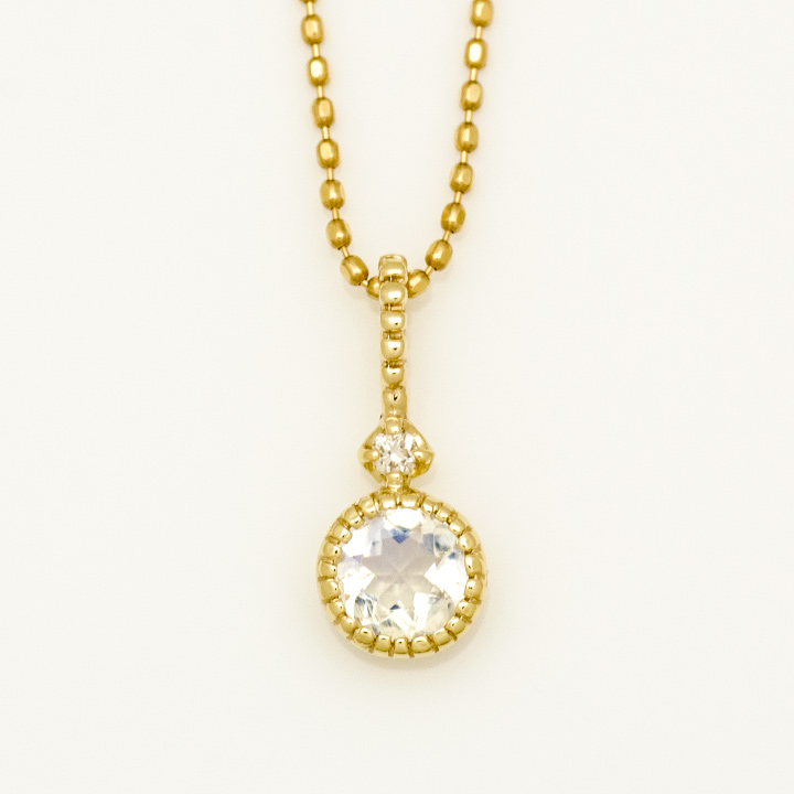 umu -アム- FINE JEWELRY STUIDIOブルームーンストーン ダイヤモンド ペンダントトップ 「marina」kk0878_m.jpg
