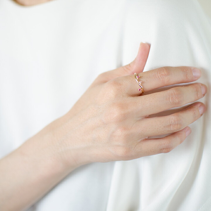 umu -アム- FINE JEWELRY STUIDIOルベライト ダイヤモンド リングkk0928_i3.jpg