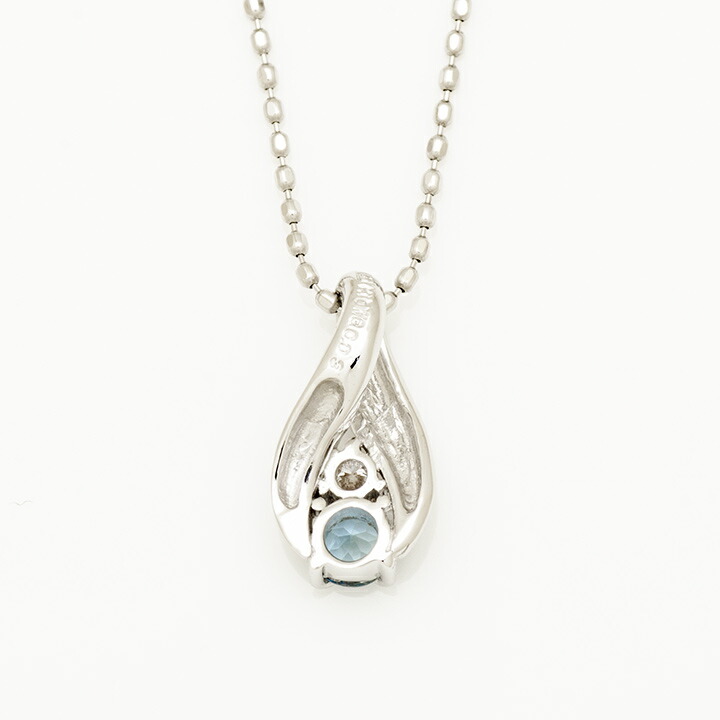 umu -アム- FINE JEWELRY STUIDIOサンタマリアアクアマリン ダイヤモンド ペンダントトップkk0951_u.jpg