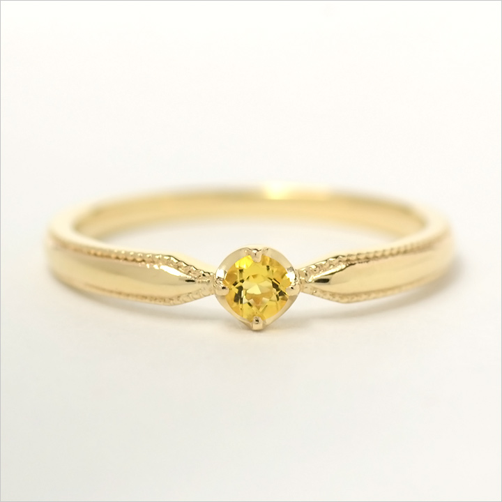 umu -アム- FINE JEWELRY STUIDIOイエローベリル リング 「nastro」kk0974_m.jpg