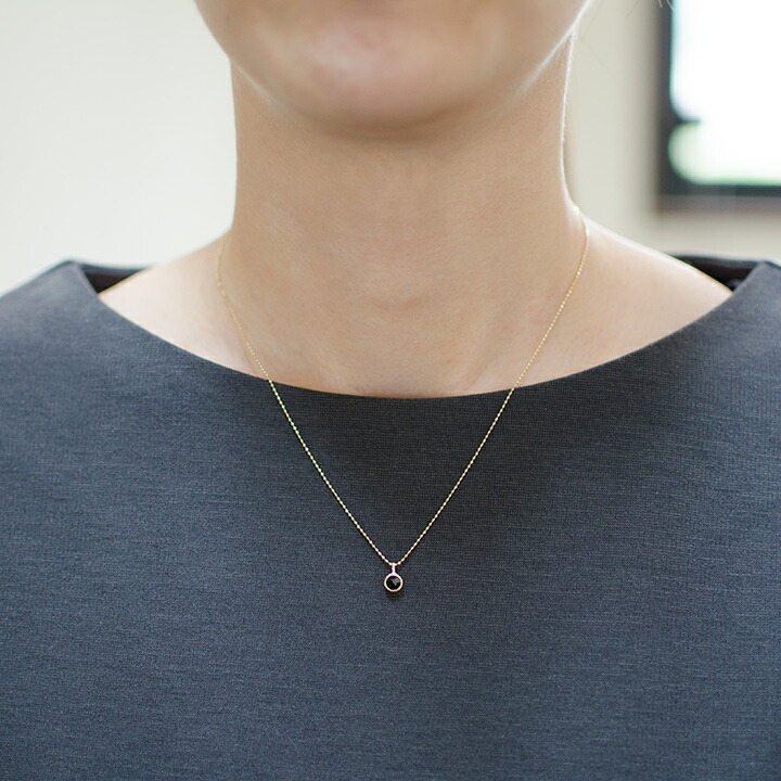 umu -アム- FINE JEWELRY STUIDIOブラックガーネット ペンダント 「epica」kk0985_i2.jpg