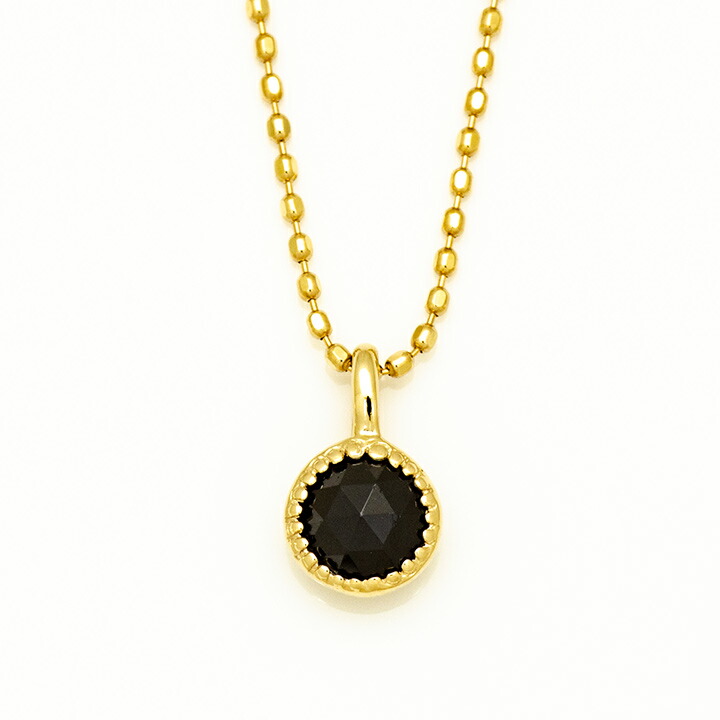 umu -アム- FINE JEWELRY STUIDIOブラックガーネット ペンダント 「epica」kk0985_m.jpg