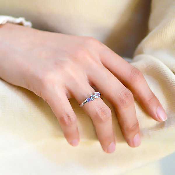 umu -アム- FINE JEWELRY STUIDIOK10 クールカラー ハート リングkk0986_i2.jpg