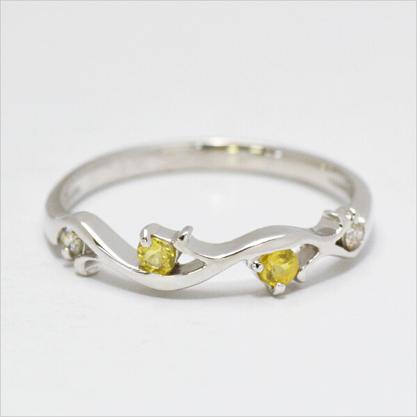 umu -アム- FINE JEWELRY STUIDIOイエローサファイア ダイヤモンド リングimgrc0069776392.jpg