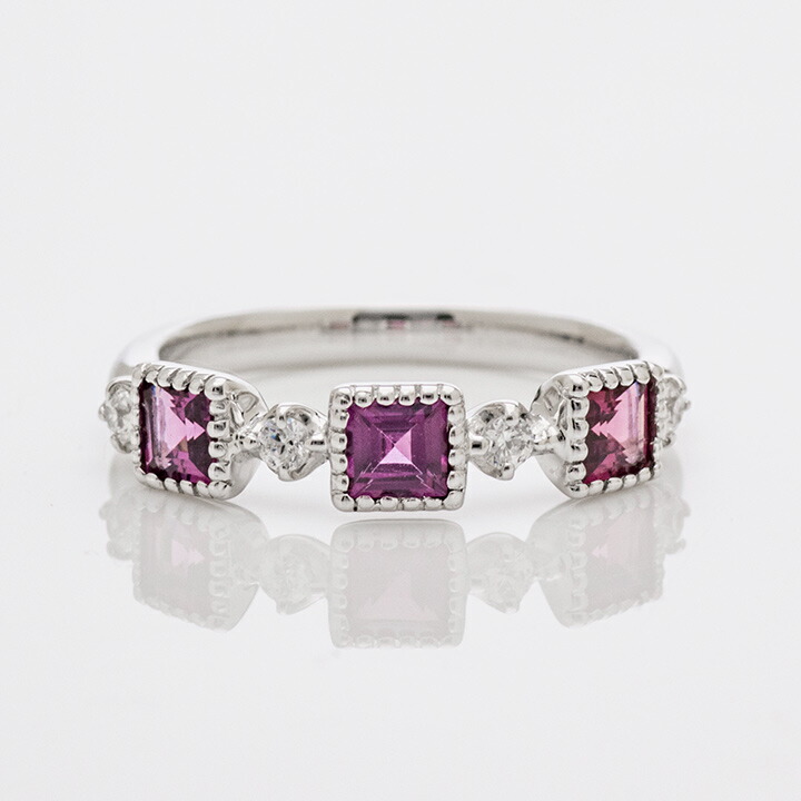 umu -アム- FINE JEWELRY STUIDIOロードライトガーネット ダイヤモンド リングkk0995_m.jpg