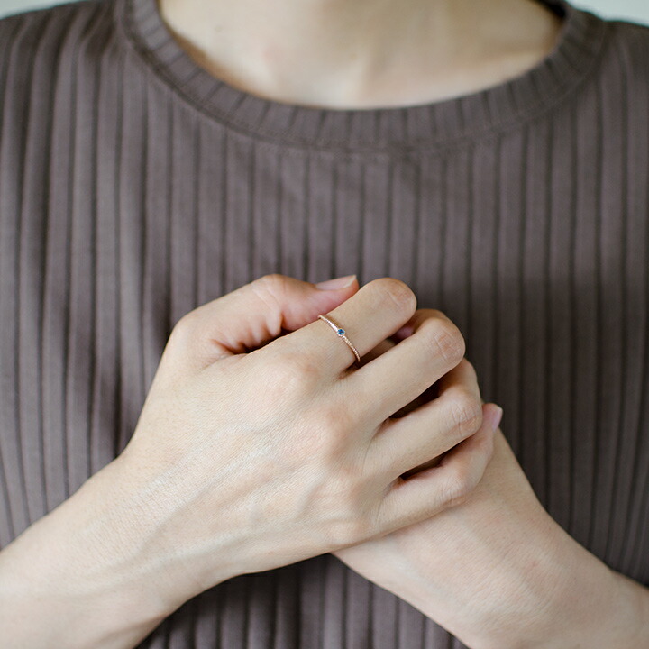 umu -アム- FINE JEWELRY STUIDIOロンドンブルートパーズ リング 「semino」kk1000_i2.jpg