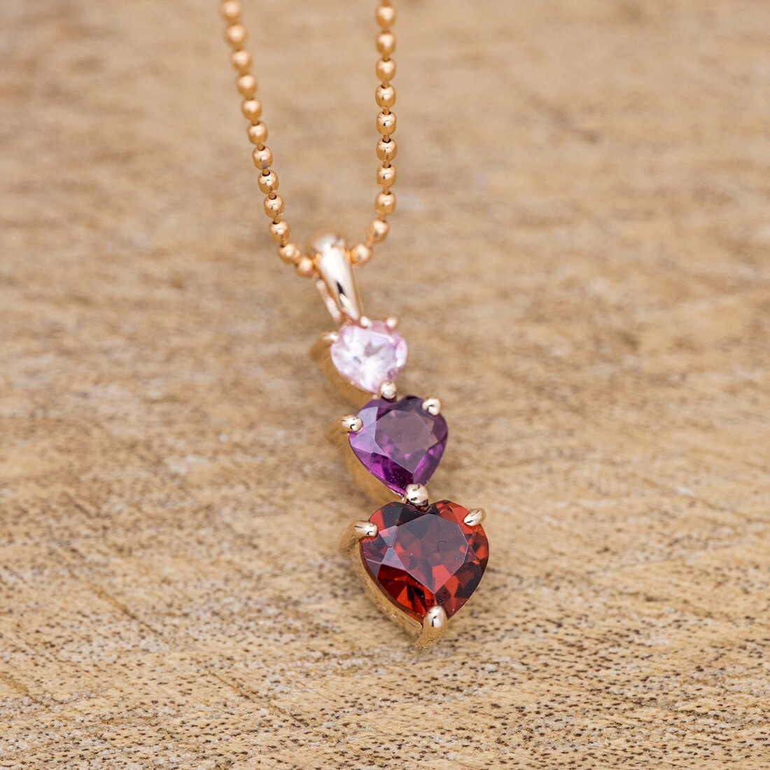 umu -アム- FINE JEWELRY STUIDIOフェミニンカラー ハート ペンダントトップkk1009_kanban2.jpg