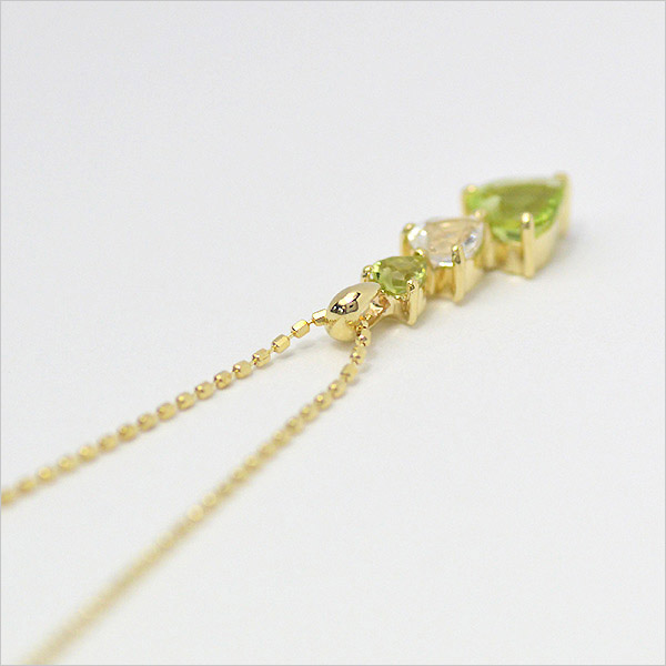 umu -アム- FINE JEWELRY STUIDIOK10 ペリドット ブルームーンストーン ハート ペンダントトップkk1010_s.jpg