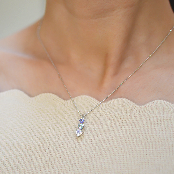 umu -アム- FINE JEWELRY STUIDIOK10 クールカラー ハート ペンダントトップkk1011_i2.jpg